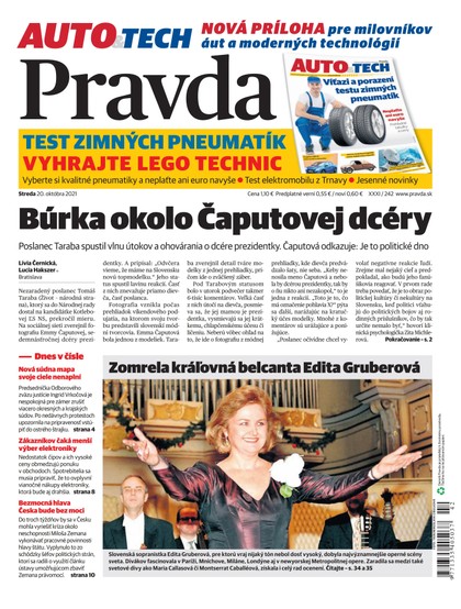 E-magazín Denník Pravda 20. 10. 2021 - OUR MEDIA SR a. s.