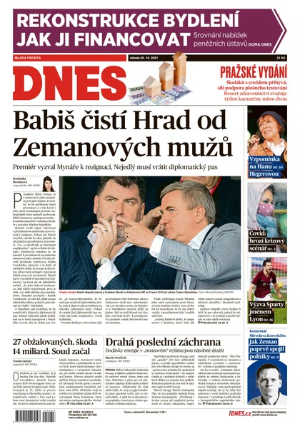 E-magazín MF DNES - 20.10.2021 - MAFRA, a.s.
