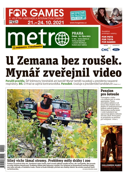 E-magazín METRO - 22.10.2021 - MAFRA, a.s.