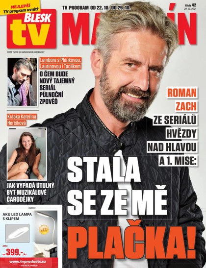 E-magazín Příloha Blesk Tv - 22.10.2021 - CZECH NEWS CENTER a. s.
