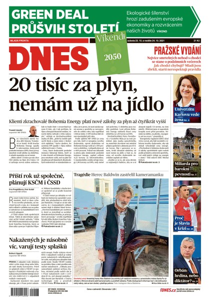 E-magazín MF DNES - 23.10.2021 - MAFRA, a.s.