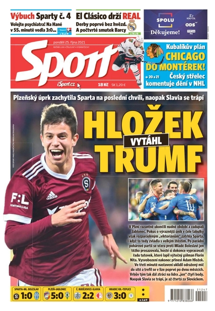 E-magazín Sport - 25.10.2021 - CZECH NEWS CENTER a. s.