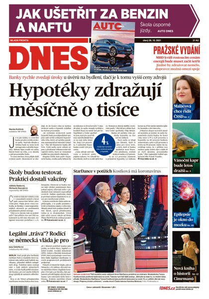 E-magazín MF DNES - 26.10.2021 - MAFRA, a.s.