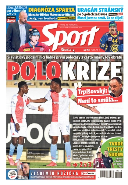 E-magazín Sport - 26.10.2021 - CZECH NEWS CENTER a. s.