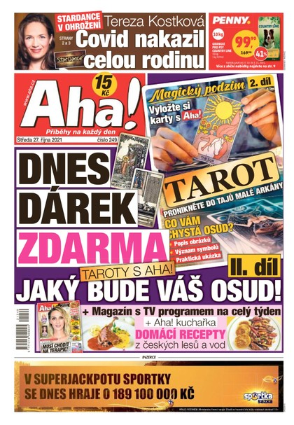 E-magazín AHA! - 27.10.2021 - CZECH NEWS CENTER a. s.