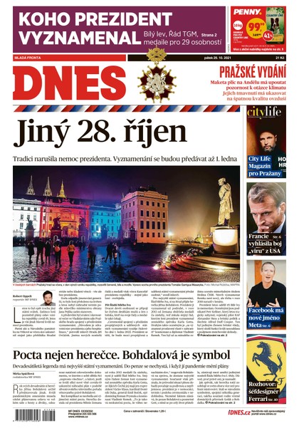 E-magazín MF DNES - 29.10.2021 - MAFRA, a.s.