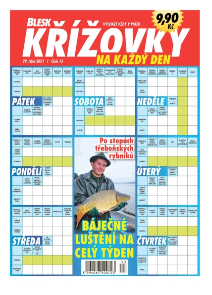 E-magazín Blesk Křížovky na každý den - 13/2021 - CZECH NEWS CENTER a. s.