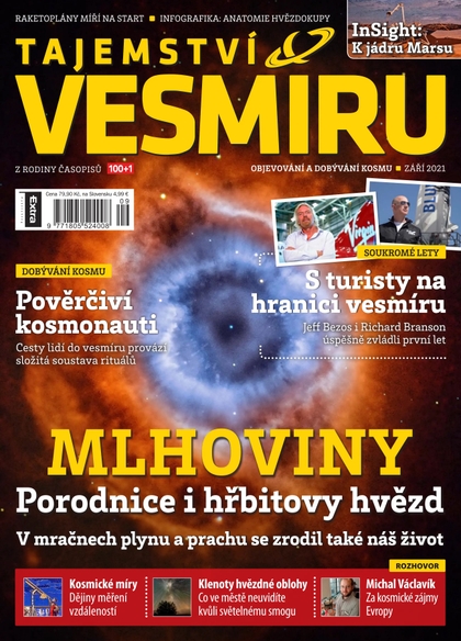 E-magazín Tajemství vesmíru 9/2021 - Extra Publishing, s. r. o.