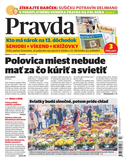 E-magazín Dennik Pravda 30. 10. 2021 - OUR MEDIA SR a. s.