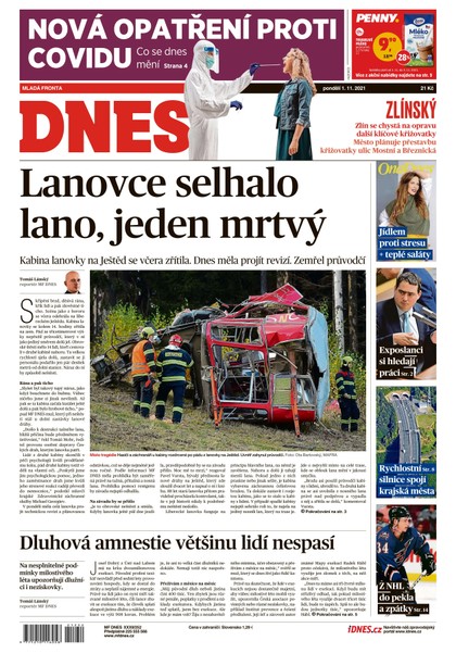 E-magazín MF DNES Zlínský - 1.11.2021 - MAFRA, a.s.