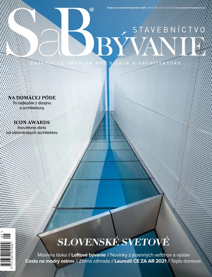 E-magazín SaB -Stavebníctvo a bývanie november-december 2021 - MEDIA/ST s.r.o.