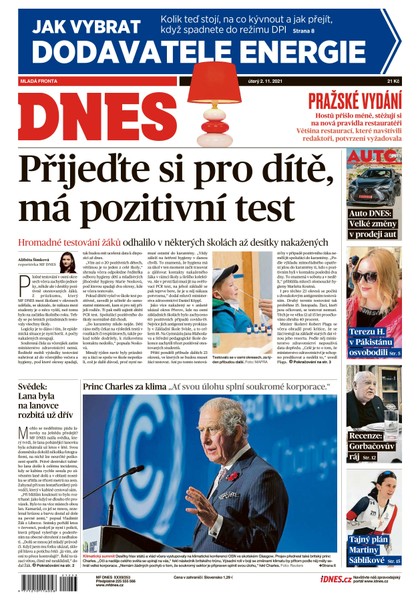 E-magazín MF DNES - 2.11.2021 - MAFRA, a.s.