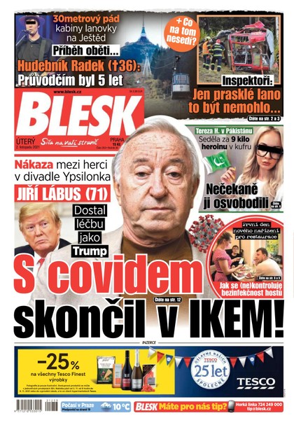 E-magazín Blesk - 2.11.2021 - CZECH NEWS CENTER a. s.