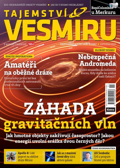 E-magazín Tajemství vesmíru 11/2021 - Extra Publishing, s. r. o.