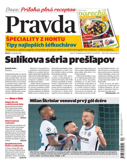 E-magazín Dennik Pravda 5. 11. 2021 - OUR MEDIA SR a. s.