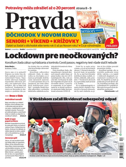 E-magazín Denník Pravda 6. 11. 2021 - OUR MEDIA SR a. s.