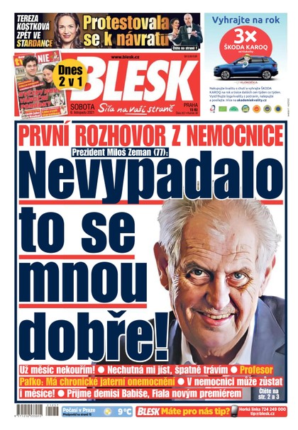 E-magazín Blesk - 6.11.2021 - CZECH NEWS CENTER a. s.