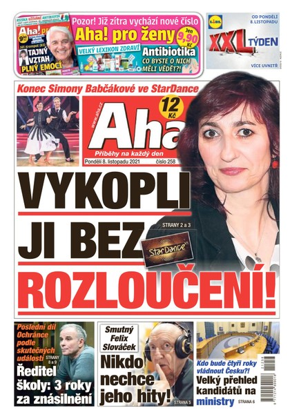 E-magazín AHA! - 8.11.2021 - CZECH NEWS CENTER a. s.