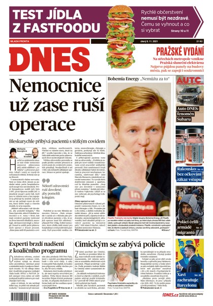 E-magazín MF DNES - 9.11.2021 - MAFRA, a.s.