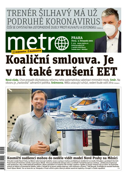 E-magazín METRO - 9.11.2021 - MAFRA, a.s.