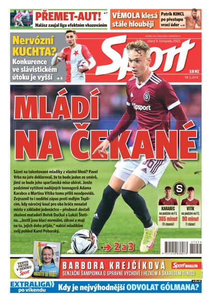 E-magazín Sport - 9.11.2021 - CZECH NEWS CENTER a. s.