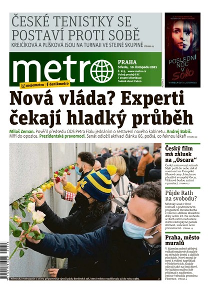 E-magazín METRO - 10.11.2021 - MAFRA, a.s.