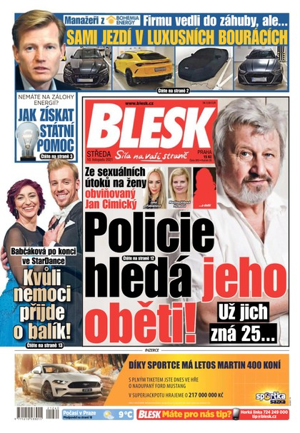 E-magazín Blesk - 10.11.2021 - CZECH NEWS CENTER a. s.