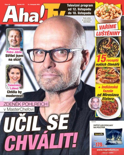 E-magazín AHA! Tv - 11.11.2021 - CZECH NEWS CENTER a. s.