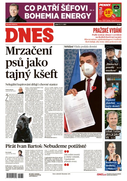 E-magazín MF DNES - 12.11.2021 - MAFRA, a.s.