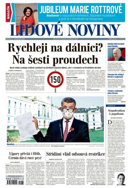 E-magazín LN - 12.11.2021 - MAFRA, a.s.