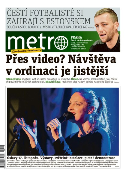 E-magazín METRO - 16.11.2021 - MAFRA, a.s.