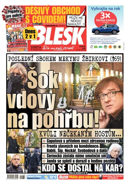 E-magazín Blesk - 20.11.2021 - CZECH NEWS CENTER a. s.