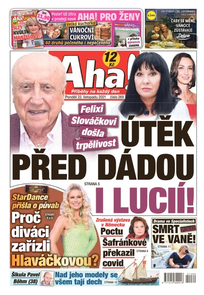 E-magazín AHA! - 22.11.2021 - CZECH NEWS CENTER a. s.