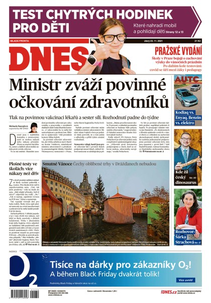 E-magazín MF DNES - 23.11.2021 - MAFRA, a.s.