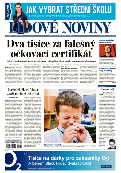 E-magazín LN - 23.11.2021 - MAFRA, a.s.