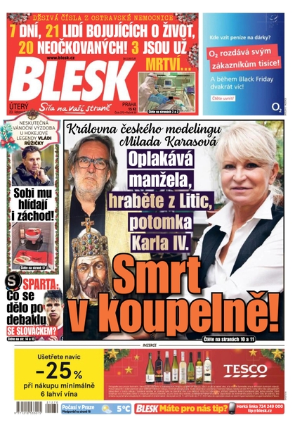 E-magazín Blesk - 23.11.2021 - CZECH NEWS CENTER a. s.