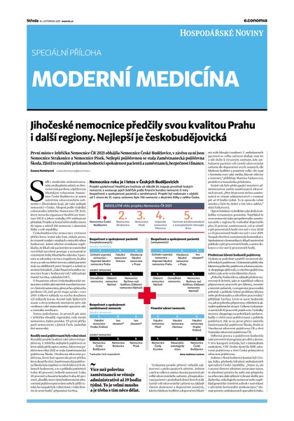 E-magazín HN 226 - 24.11.2021 Moderní medicína - Economia, a.s.