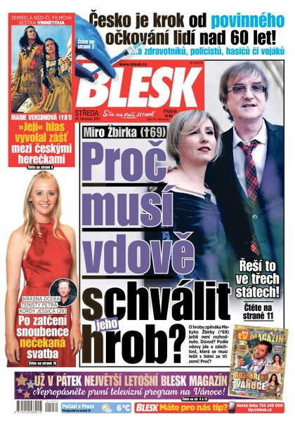 E-magazín Blesk - 24.11.2021 - CZECH NEWS CENTER a. s.