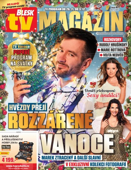 E-magazín Příloha Blesk Tv - 26.11.2021 - CZECH NEWS CENTER a. s.