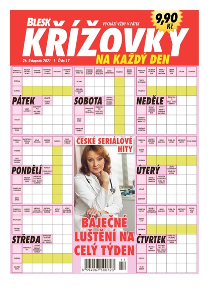 E-magazín Blesk Křížovky na každý den - 17/2021 - CZECH NEWS CENTER a. s.