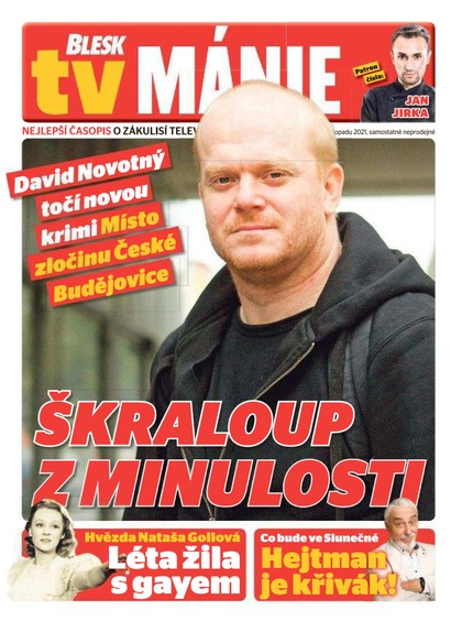 E-magazín Blesk Tv manie - 27.11.2021 - CZECH NEWS CENTER a. s.