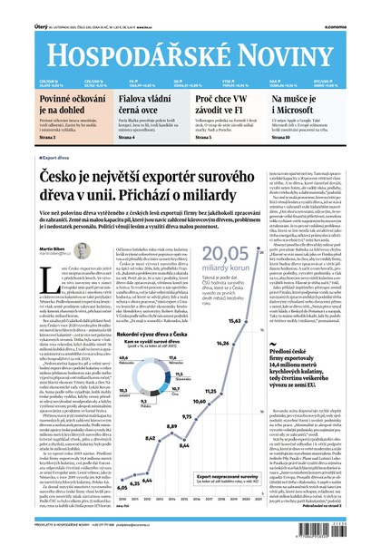 E-magazín HN 230 - 30.11.2021 - Economia, a.s.
