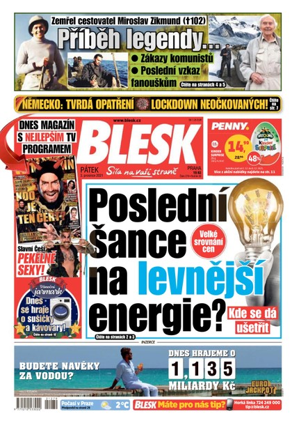 E-magazín Blesk - 3.12.2021 - CZECH NEWS CENTER a. s.