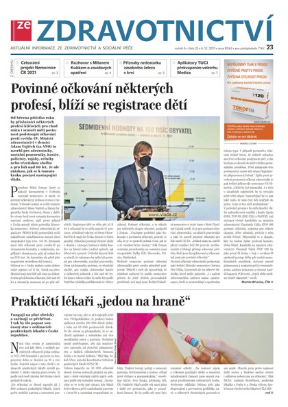 E-magazín Ze Zdravotnictví 23/2021 - A 11 s.r.o.