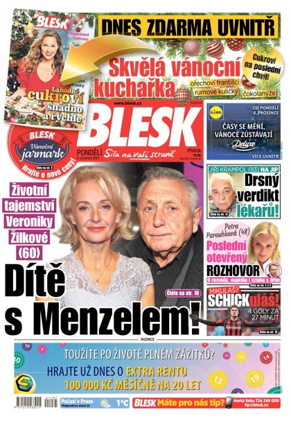 E-magazín Blesk - 6.12.2021 - CZECH NEWS CENTER a. s.
