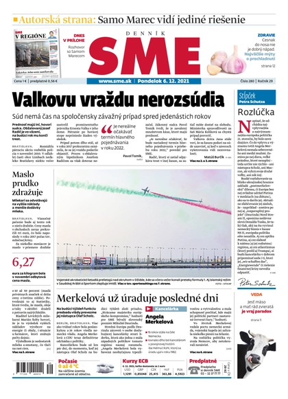 E-magazín SME 6-12-2021 - Petit Press, a.s. 