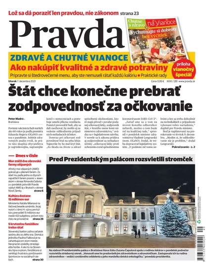 E-magazín Denník Pravda 7. 12. 2021 - OUR MEDIA SR a. s.