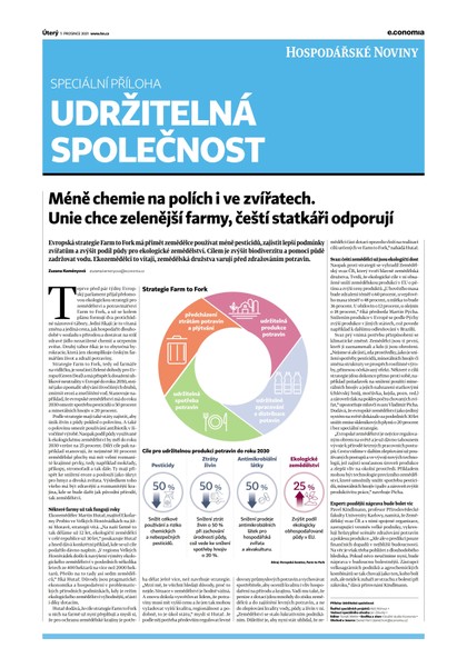 E-magazín HN 235 - 7.12.2021 Udržitelná společnost - Economia, a.s.
