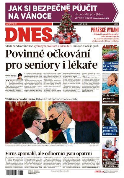 E-magazín MF DNES - 7.12.2021 - MAFRA, a.s.