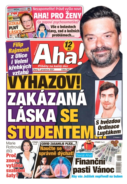 E-magazín AHA! - 7.12.2021 - CZECH NEWS CENTER a. s.
